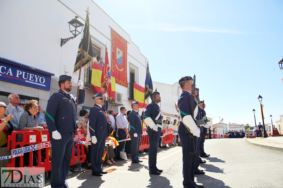 Más de 100 personas participan en la Jura de Bandera Civil de Valencia del Mombuey