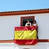 Más de 100 personas participan en la Jura de Bandera Civil de Valencia del Mombuey