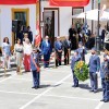 Más de 100 personas participan en la Jura de Bandera Civil de Valencia del Mombuey