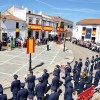 Más de 100 personas participan en la Jura de Bandera Civil de Valencia del Mombuey