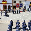 Más de 100 personas participan en la Jura de Bandera Civil de Valencia del Mombuey