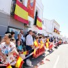 Más de 100 personas participan en la Jura de Bandera Civil de Valencia del Mombuey