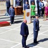 Más de 100 personas participan en la Jura de Bandera Civil de Valencia del Mombuey