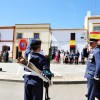 Más de 100 personas participan en la Jura de Bandera Civil de Valencia del Mombuey