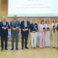 La UEx conmemora su 50º aniversario en Polonia acompañada de otras universidades