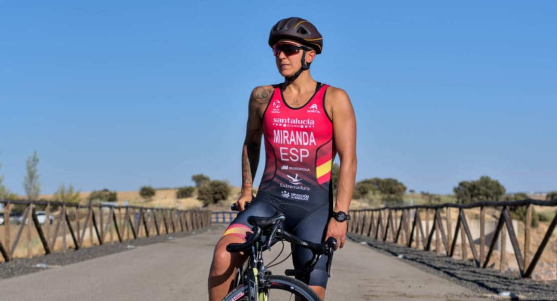 La extremeña Cristina Miranda representará a España en la Copa del Mundo de Triatlón en Vigo