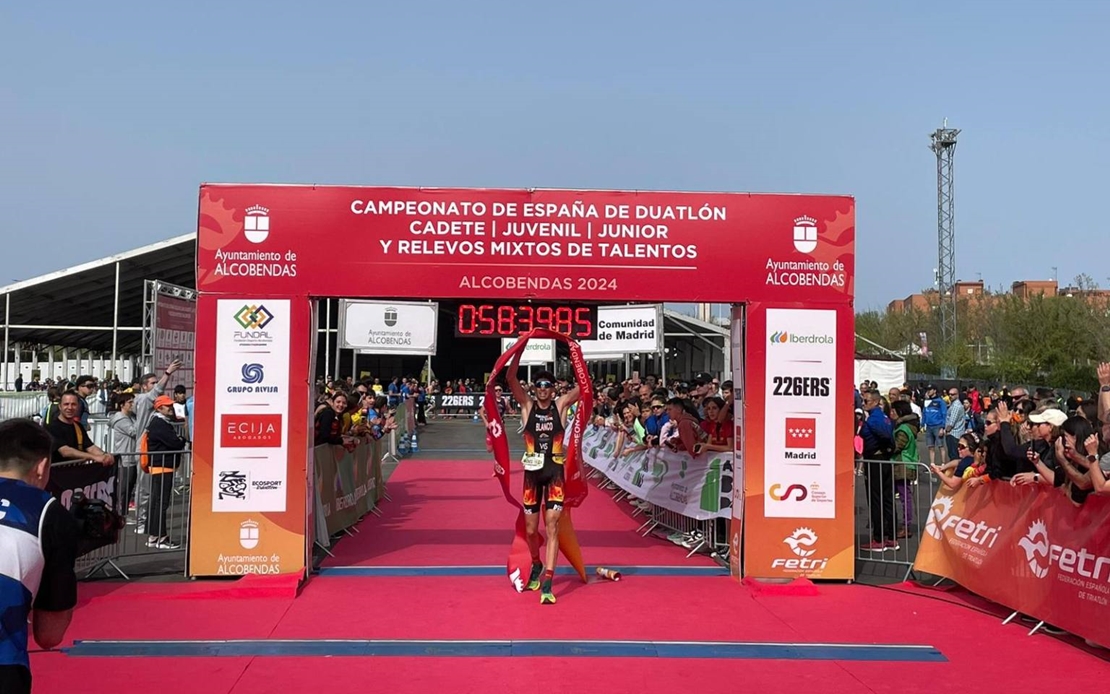 Miguel Blanco y Kini Carrasco directos al Campeonato de Europa de Duatlón