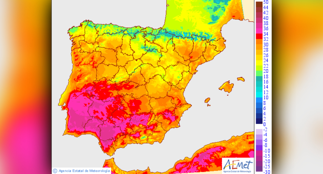 Esta semana se superarán los 40ºC en Extremadura