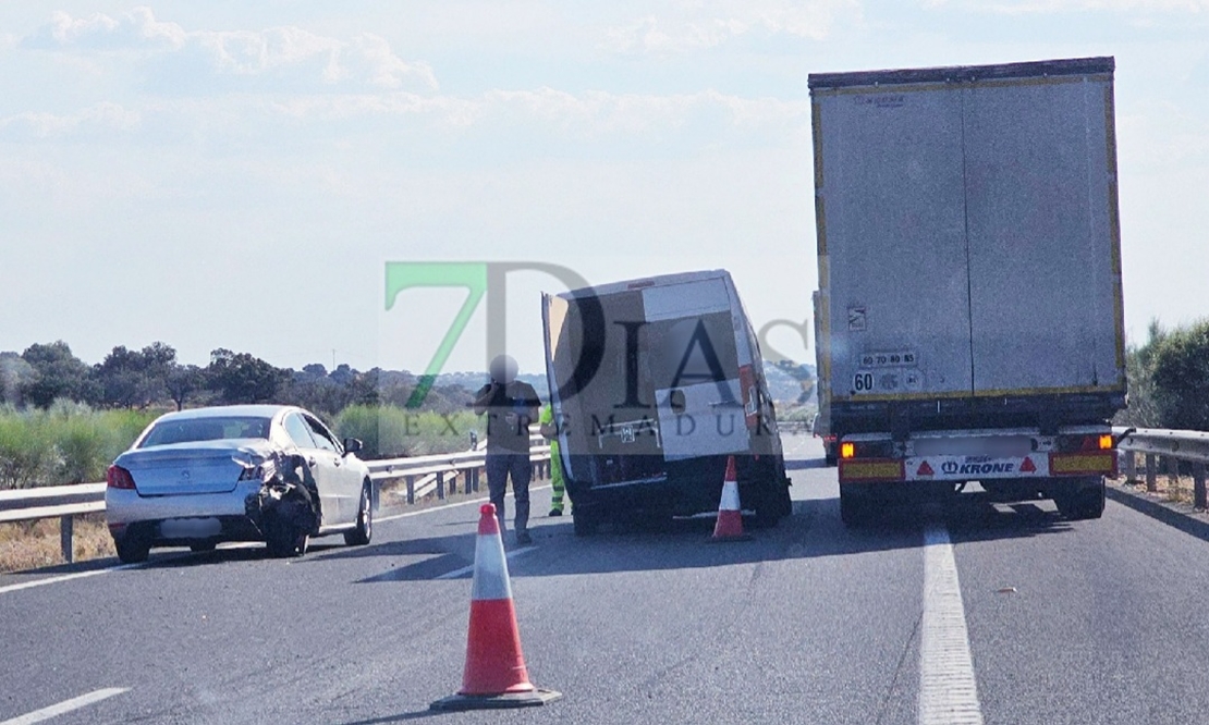 Accidente de tráfico en la A-66