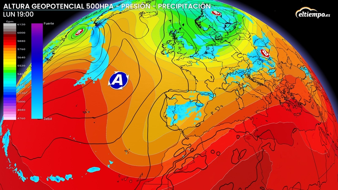 Cambio drástico de tiempo: lluvias generalizadas y bajada de temperaturas