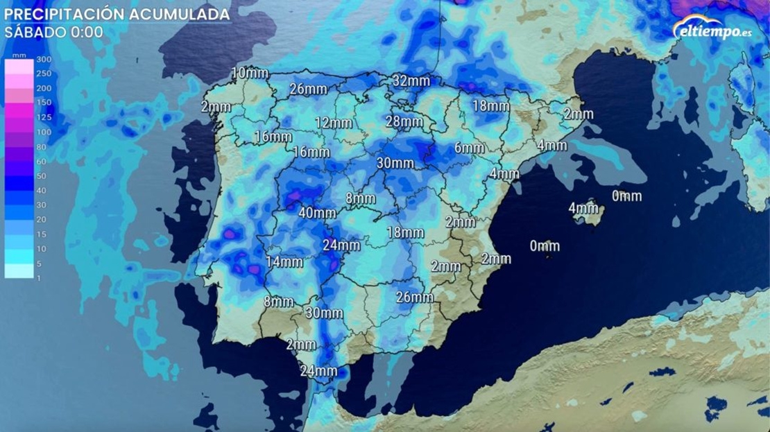 Nuevo cambio brusco de tiempo: llega una DANA con tormentas y descenso de temperaturas