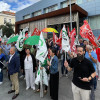 Manifestación en Badajoz ante la Agencia Tributaria: podría haber una gran huelga en julio