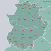 Cinco pueblos de Badajoz entre los más lluviosos del miércoles