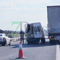 Accidente de tráfico en la A-66