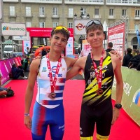 Dos medallas para los extremeños en el Campeonato de España de Triatlón