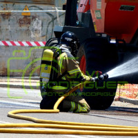 Una rotura en una tubería de gas alerta a los vecinos de San Roque