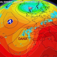 Llega una DANA: zonas donde esperamos lluvia y tormentas