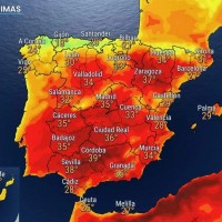 Los termómetros se disparan este jueves en algunas zonas