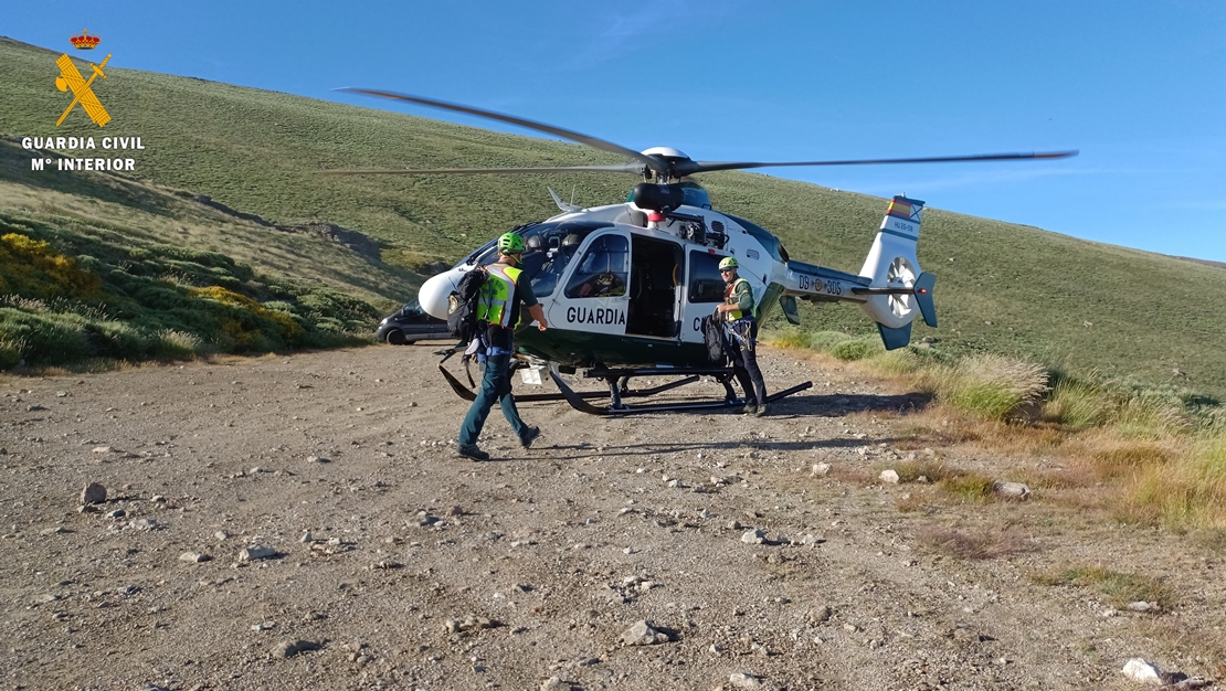 Continúa la búsqueda del montañero desaparecido en la sierra de Béjar