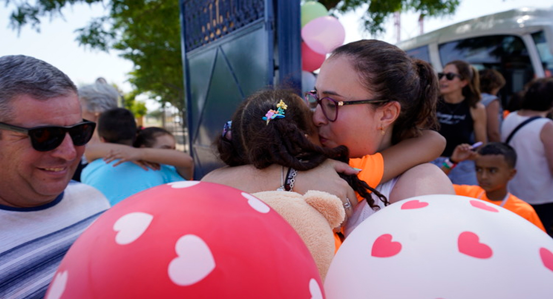 Emoción en la llegada de los niños Saharauis a Don Benito