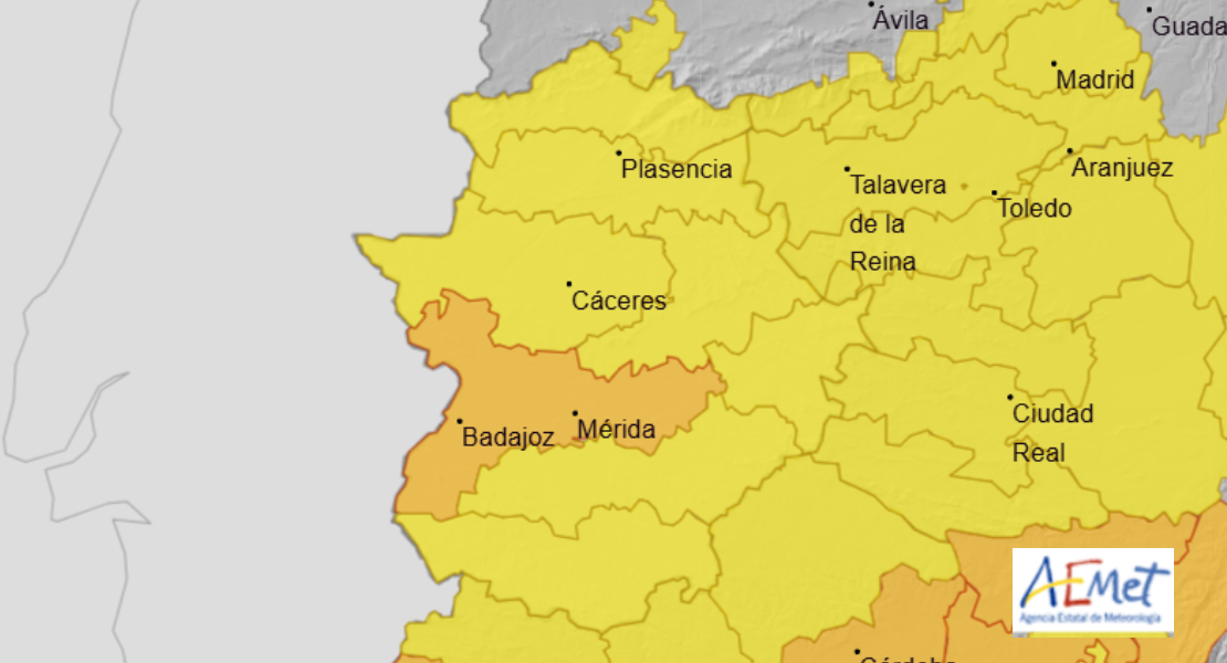Toda Extremadura en alerta por las altas temperaturas