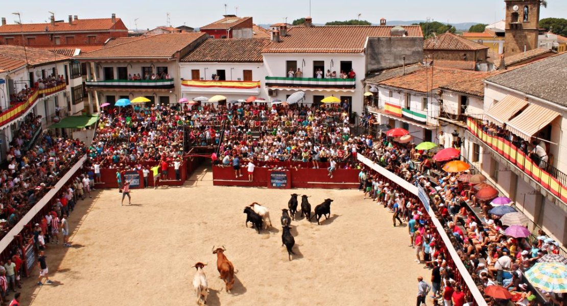 Tres heridos graves en los encierros de Moraleja