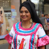 Las calles de Badajoz rebosan de alegría y color en el desfile del Festival Folklórico de Extremadura