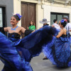 Las calles de Badajoz rebosan de alegría y color en el desfile del Festival Folklórico de Extremadura