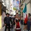 Las calles de Badajoz rebosan de alegría y color en el desfile del Festival Folklórico de Extremadura