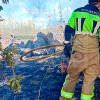 Un incendio afecta a varias parcelas de Botoa