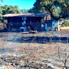 Un incendio afecta a varias parcelas de Botoa