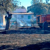 Un incendio afecta a varias parcelas de Botoa