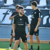 Imágenes del primer entrenamiento del CD Badajoz y entrevista a Álex Herrera