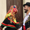 Las calles de Badajoz rebosan de alegría y color en el desfile del Festival Folklórico de Extremadura