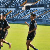 Imágenes del primer entrenamiento del CD Badajoz y entrevista a Álex Herrera