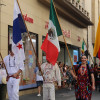 Las calles de Badajoz rebosan de alegría y color en el desfile del Festival Folklórico de Extremadura