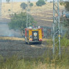 Declarado el nivel 1 en un incendio en Badajoz: está próximo a viviendas