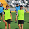 Imágenes del primer entrenamiento del CD Badajoz y entrevista a Álex Herrera