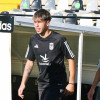 Imágenes del primer entrenamiento del CD Badajoz y entrevista a Álex Herrera