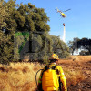 Incendio a las afueras de Badajoz este martes: "Hemos pasado mucho miedo"