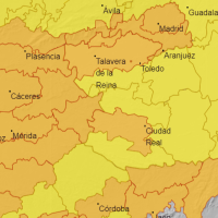 Activan la alerta naranja este martes en toda Extremadura