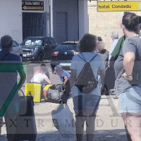 Accidente en la barriada de San Roque en Badajoz