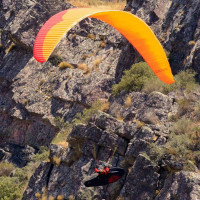 Grave accidente de parapente en Extremadura: trasladado en helicóptero