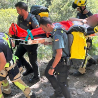 Rescatan a una mujer tras precipitarse en la Garganta del Trabuquete (CC)