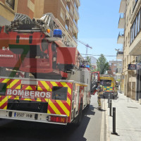 Rescatan a una persona de su vivienda en Badajoz