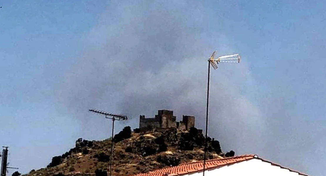 Nuevo incendio en la provincia de Badajoz: nivel 1 de peligrosidad en Burguillos del Cerro