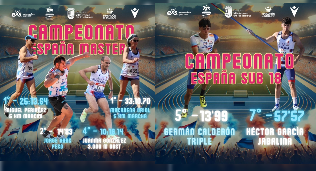 Extremadura presente con el CAPEX en competiciones nacionales