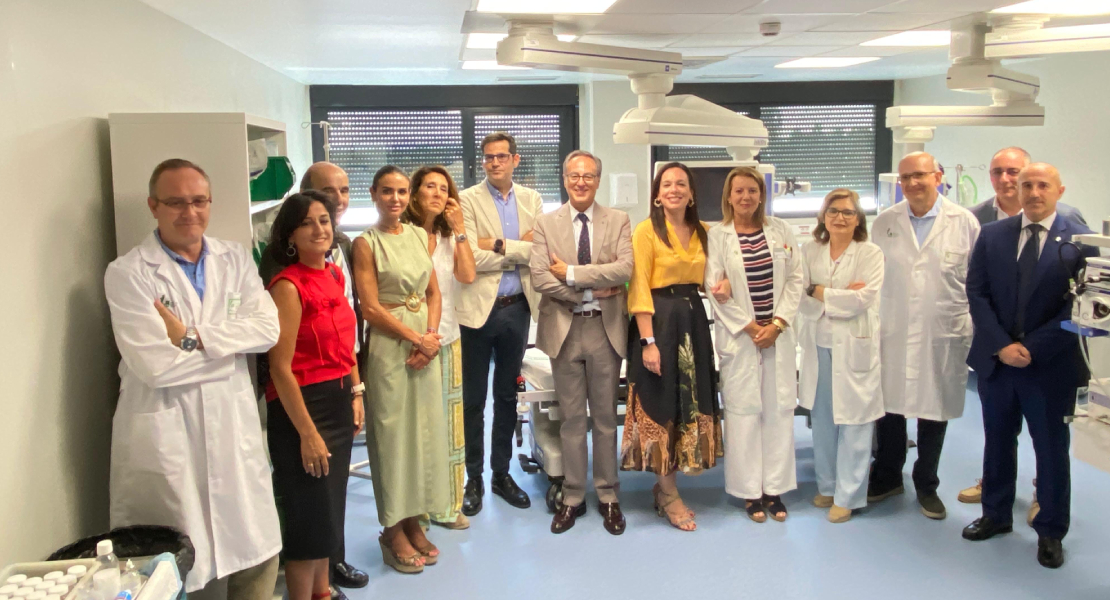 El Hospital Universitario de Badajoz cuenta con una nueva Sala Polivalente de Endoscopias