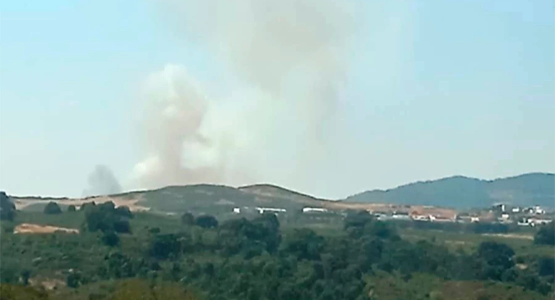 Desoladoras imágenes del incendio de nivel 1 de peligrosidad en La Vera