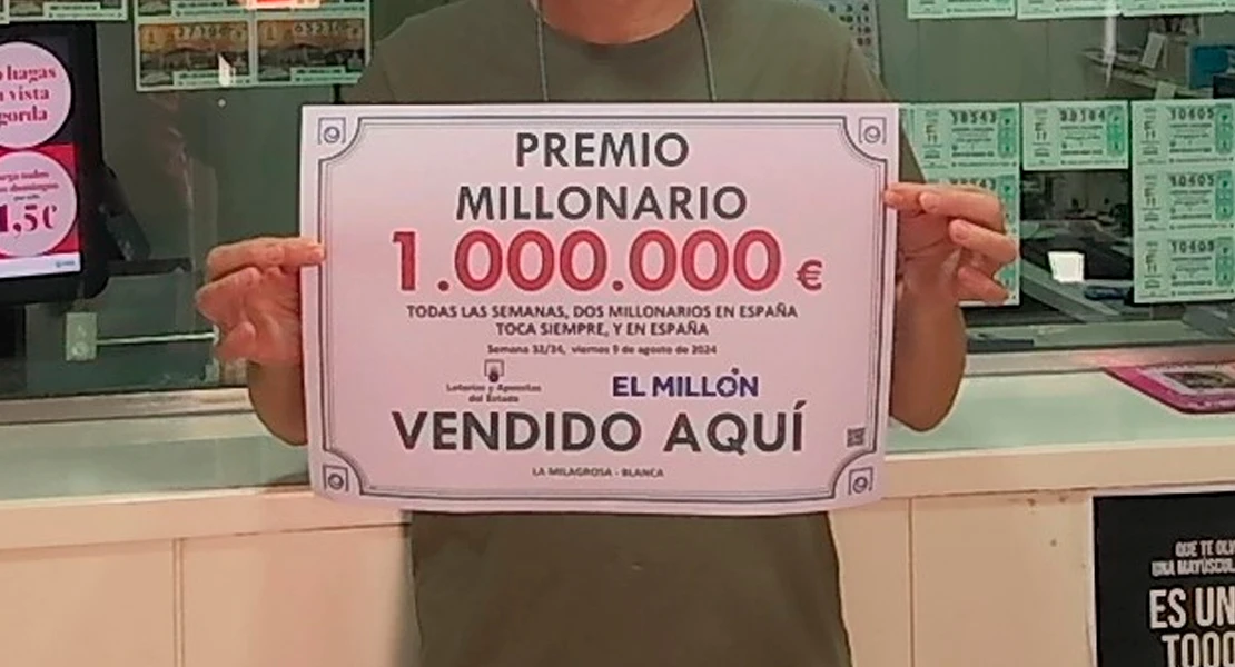 Compra el boleto acertante en un Centro Comercial y se hace millonario